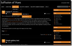 Orange on a Dark Theme