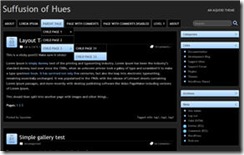 Pale Blue on a Dark Theme