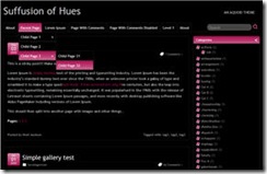 Purple on a Dark Theme